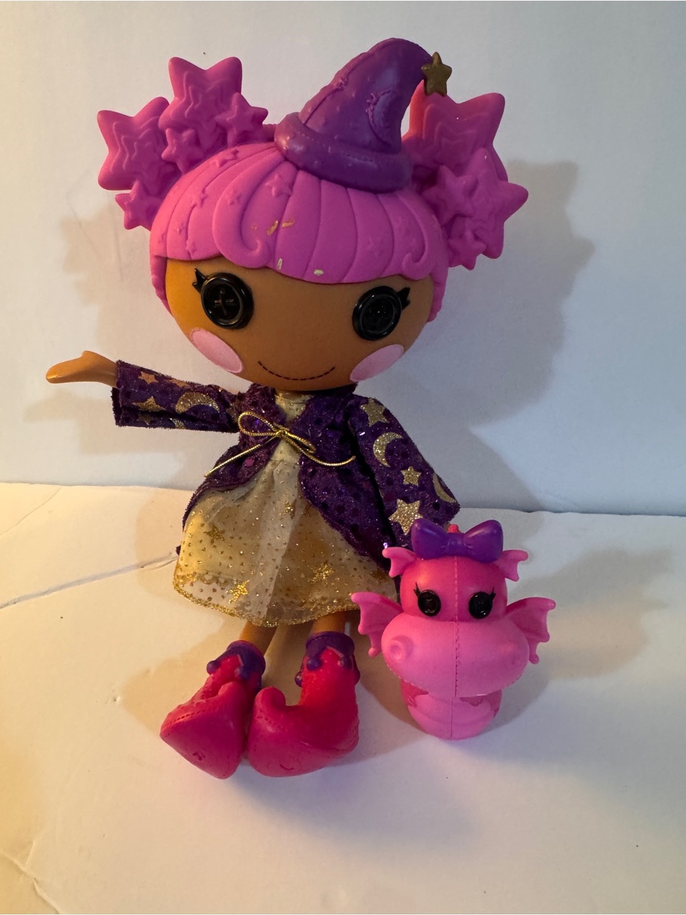 Lalaloopsy Star Magic Spells Hard to Find COMPLETE W/ Pet + Clothes & Shoes